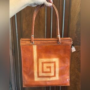NWOT Vintage Greek handbag